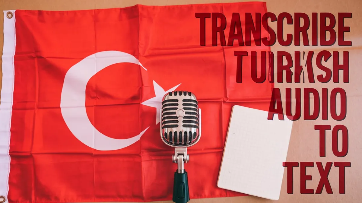 Hoe transcribeer je Turkse audio naar tekst?