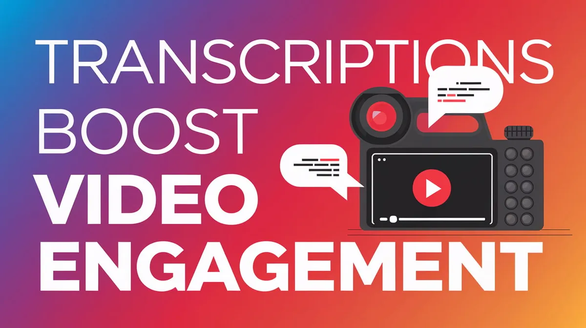 Transcripties Verhogen Videobetrokkenheid met 50% in 2026: Statistieken en Bewijs