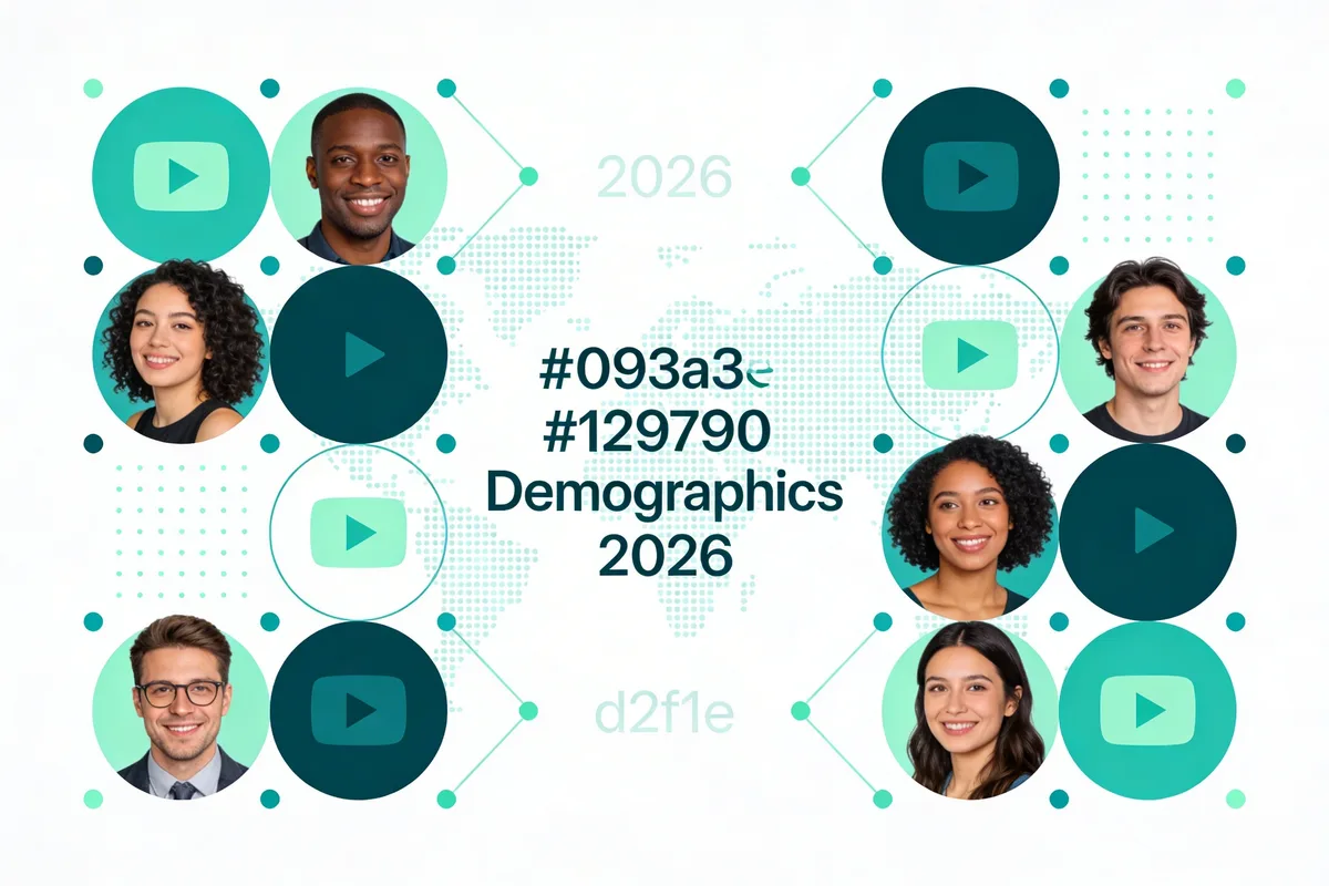 YouTube Demographics in 2026: 45+ Statistics on Age, Gender, Country, and Usage