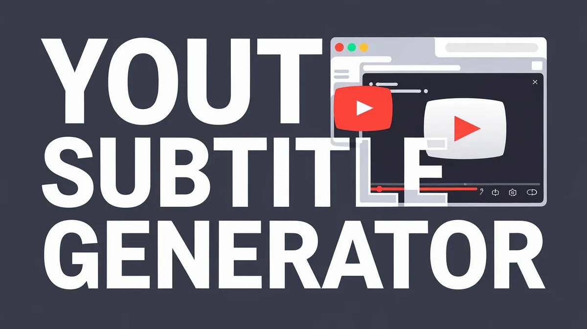 YouTube Ondertitelgenerator: Maak Gratis Professionele Ondertitels in 2026