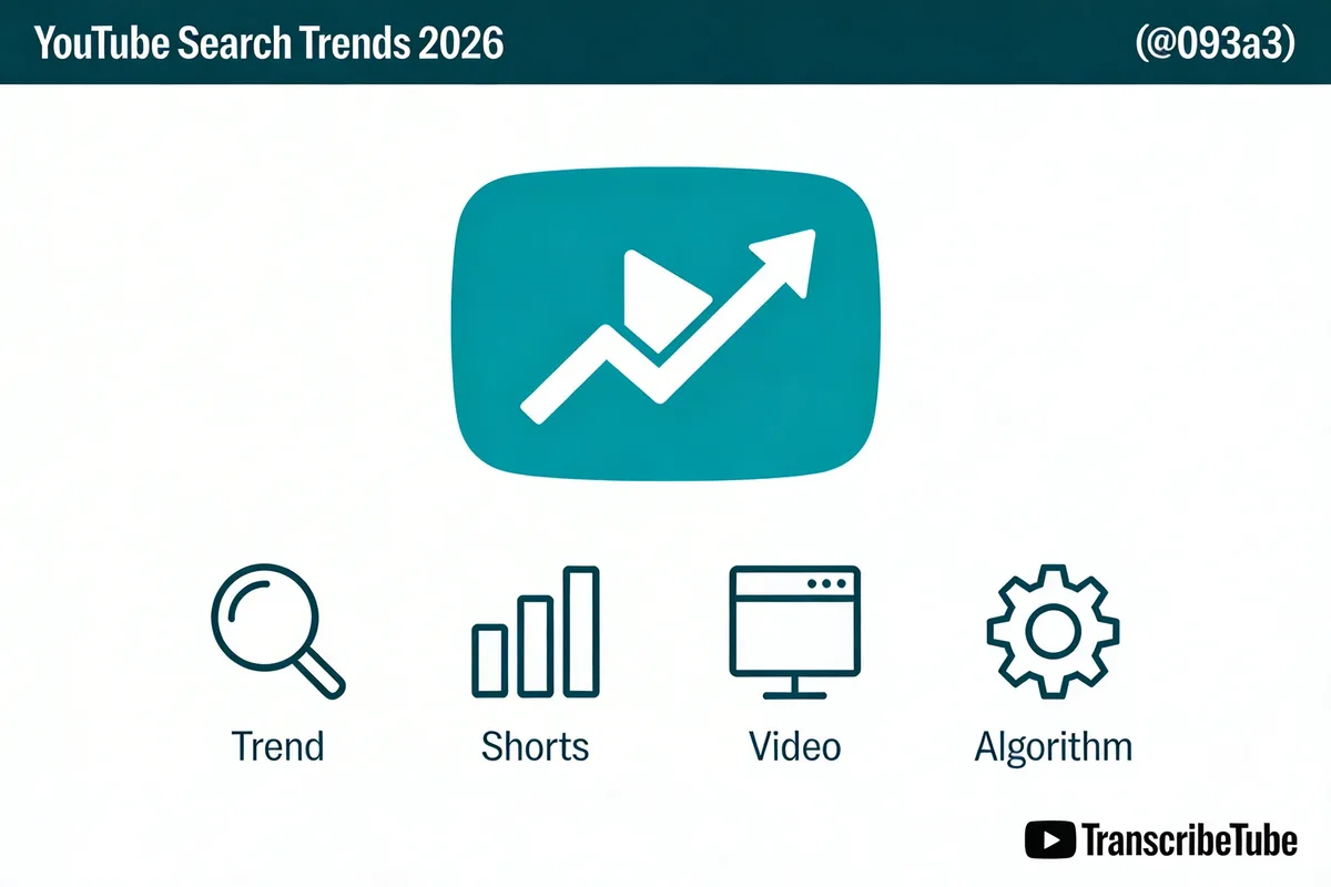 YouTube Zoektrends 2026: 8 Datagestuurde Strategieen voor Contentcreators
